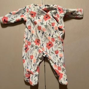 Carters Newborn Fleece Onsie